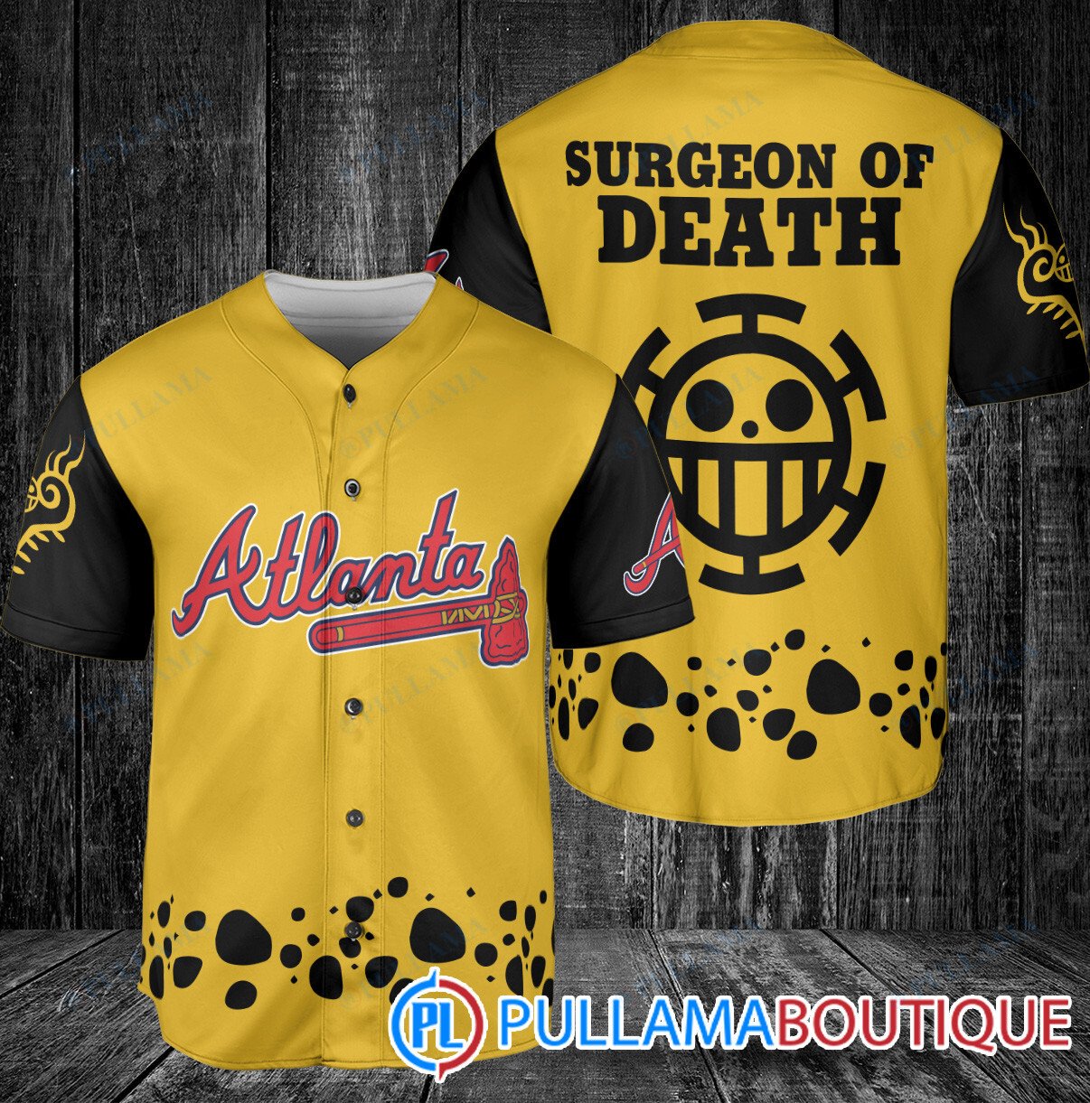 Trafalgar Law One Piece San Diego Padres Baseball Jersey