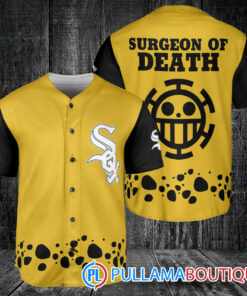 Trafalgar Law One Piece Chicago White Sox Baseball Jersey