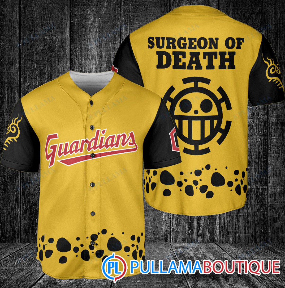 Trafalgar Law One Piece San Diego Padres Baseball Jersey