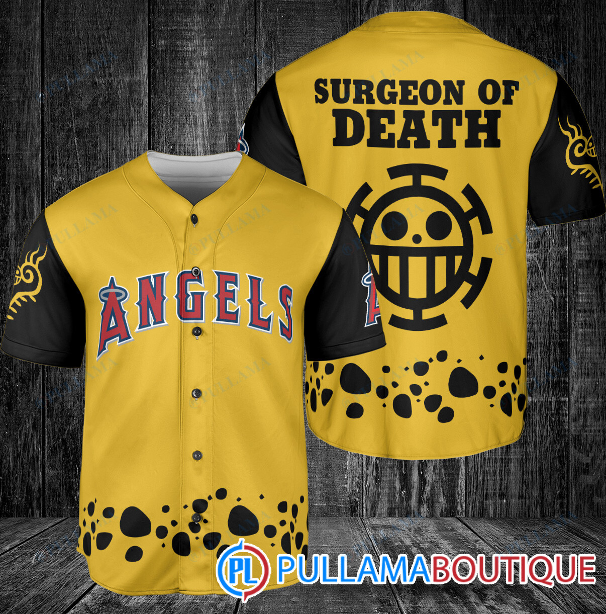 Trafalgar Law One Piece Chicago Cubs Baseball Jersey