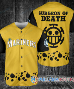 Trafalgar Law One Piece Seattle Mariners Baseball Jersey