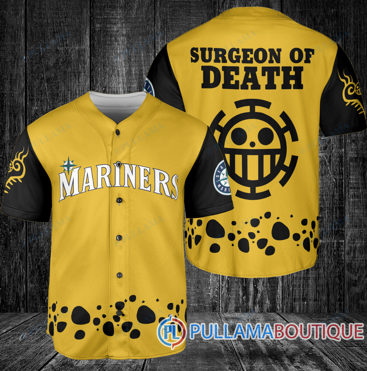 Trafalgar Law One Piece Houston Astros Baseball Jersey