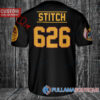 Detroit Lions Stitch Custom Baseball Jersey Orange