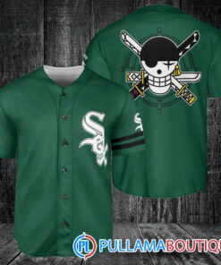 Zoro One Piece Straw Hats Chicago White Sox Baseball Jersey