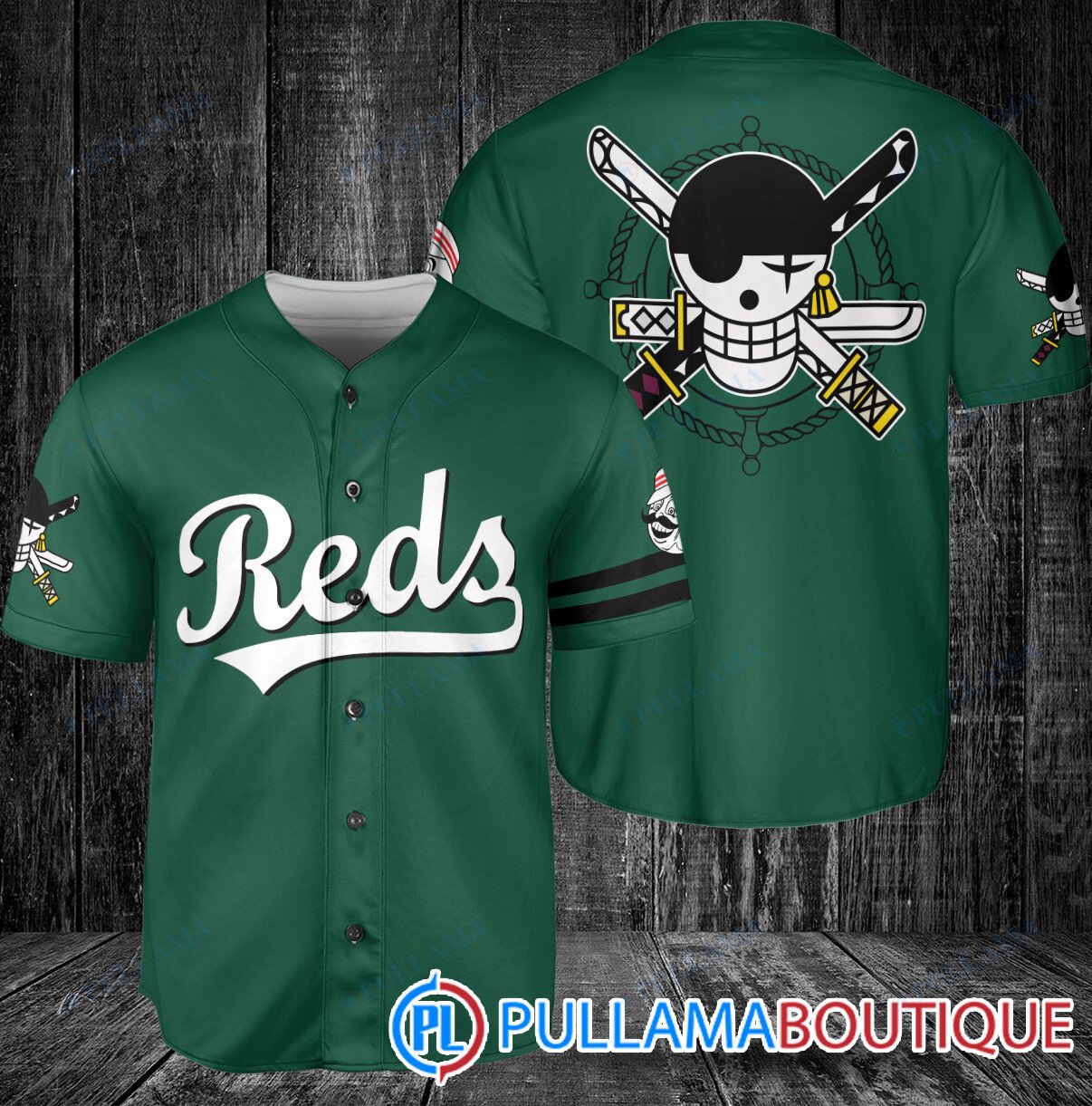 Zoro One Piece Straw Hats Baltimore Orioles Baseball Jersey