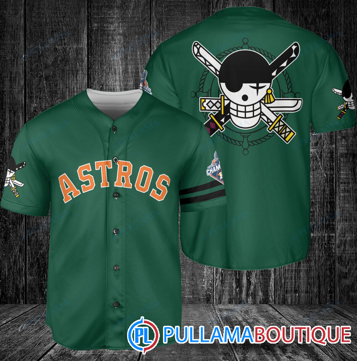 Zoro One Piece Straw Hats Cleveland Guardians Baseball Jersey