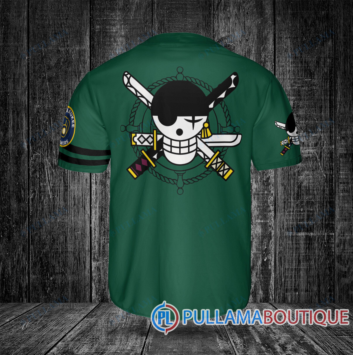 Zoro One Piece Straw Hats Arizona Diamondbacks Baseball Jersey